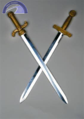 Silberschwert, ca. 64 cm
