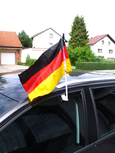 Autofahne Deutschland, ca. 45 x 30 cm