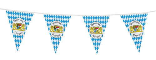 10-m-Wimpelkette -Freistaat Bayern-