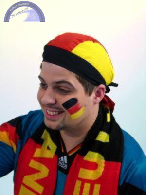 Bandana-Kopftuch in Deutschlandfarben