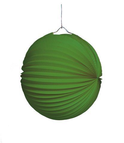 Lampion, ca. 25 cm Ø, grün