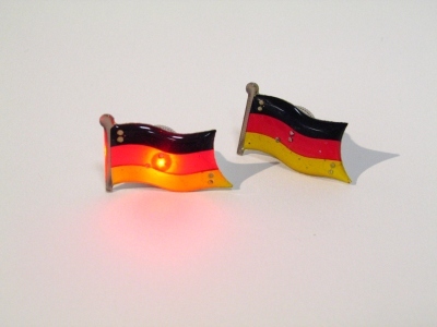 Blinkanstecker Deutschlandflagge