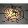 Faden-Spinnennetz mit Spinne, ca. 200 cm Ø