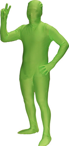 Kostüm Fantastic Suit grün