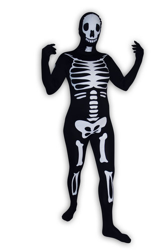 Speedsuit-Kostüm Skelett