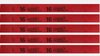 1.000 TYSTAR Design Jugendschutz 16, 25cm x 20mm, Rot